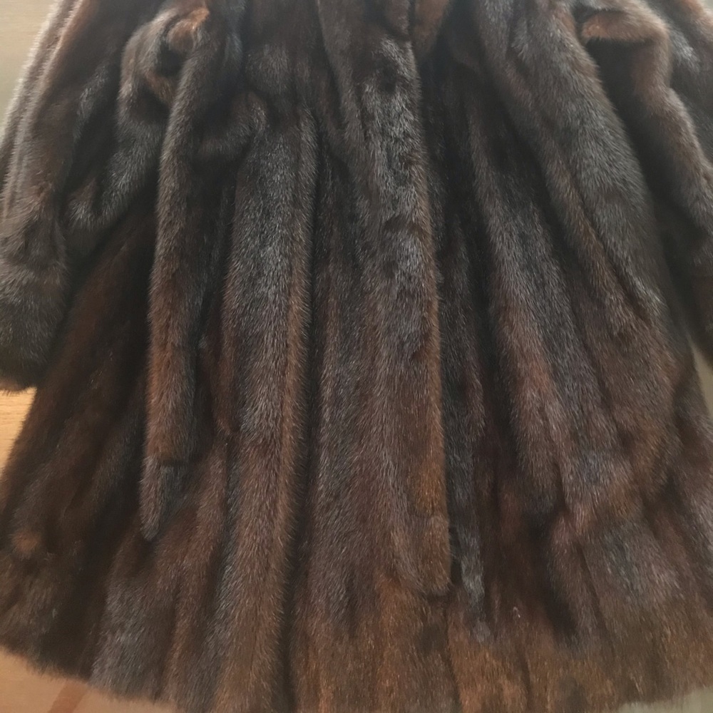 Givenchy Mink Coat Size Medium/Large - image 3